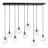 Emibig Pendant Cosmo Steel Black | Suitable for 9x E14 - Max 10W