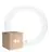Multipack 4x Ledvance LED Tube T9 Value Circular (EM/Mains) 11W 1320lm - 840 Cool White | Replaces 22W
