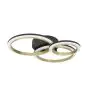 Eglo Ceiling Light Calliera Steel Black Gold 20W 2500lm - 840 Cool White | IP20 - Dimmable 